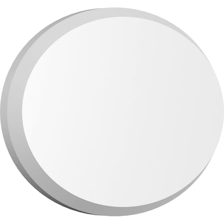 Ekena Millwork Standard Dalton Rosette with Beveled Edge, 8"W x 5 1/4"H x 1/2"P ROSP080X053X050DAL01